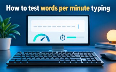 How to Test Words Per Minute Typing Accurately